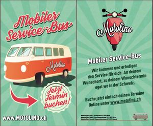 Motolino mobiler Service-Bus
